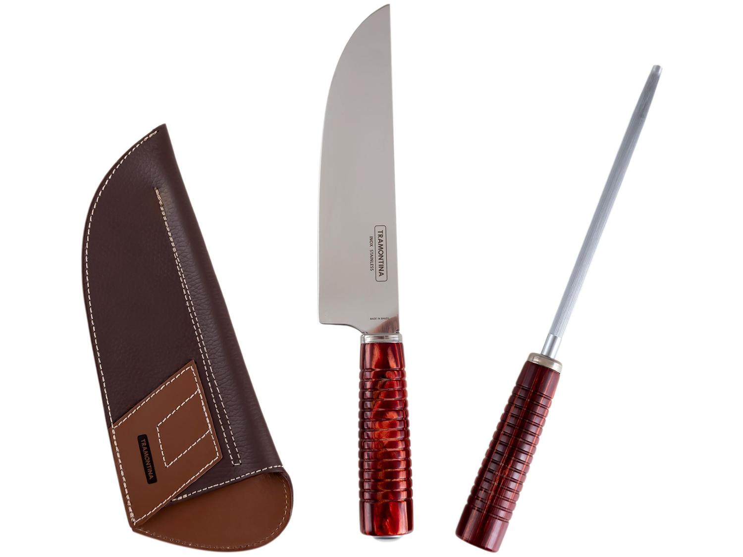 Kit Churrasco 3 Peças Tramontina