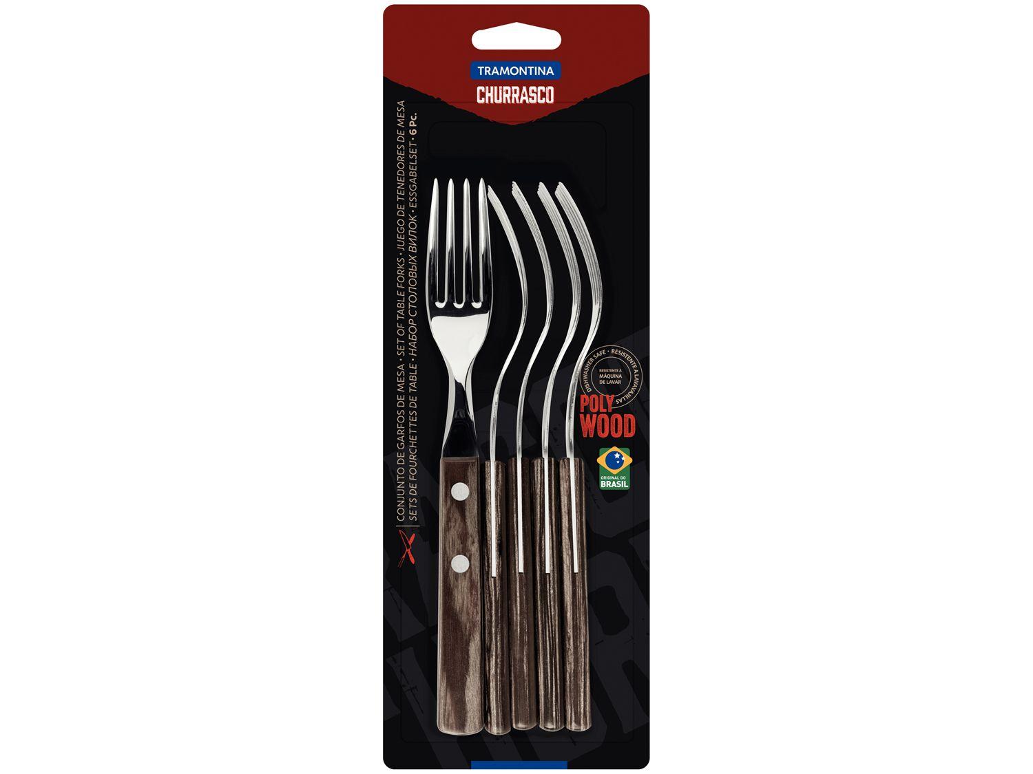 Kit Churrasco 6 Peças Tramontina