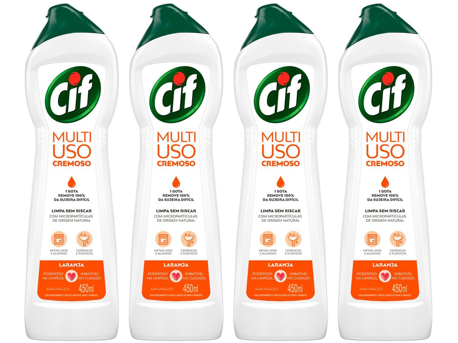 Kit Cif Multiuso Limpeza Profunda