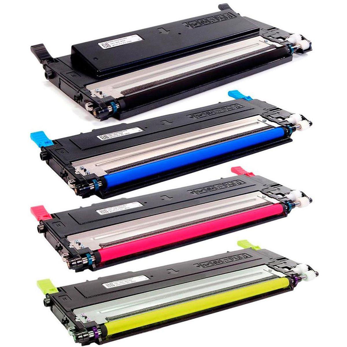 Kit Colorido de Toner Compatível CLT-409 409S para Samsung CLP-310 CLP ...