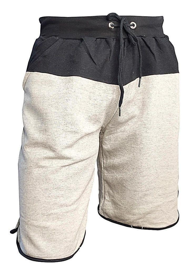 bermudas de algodão masculina
