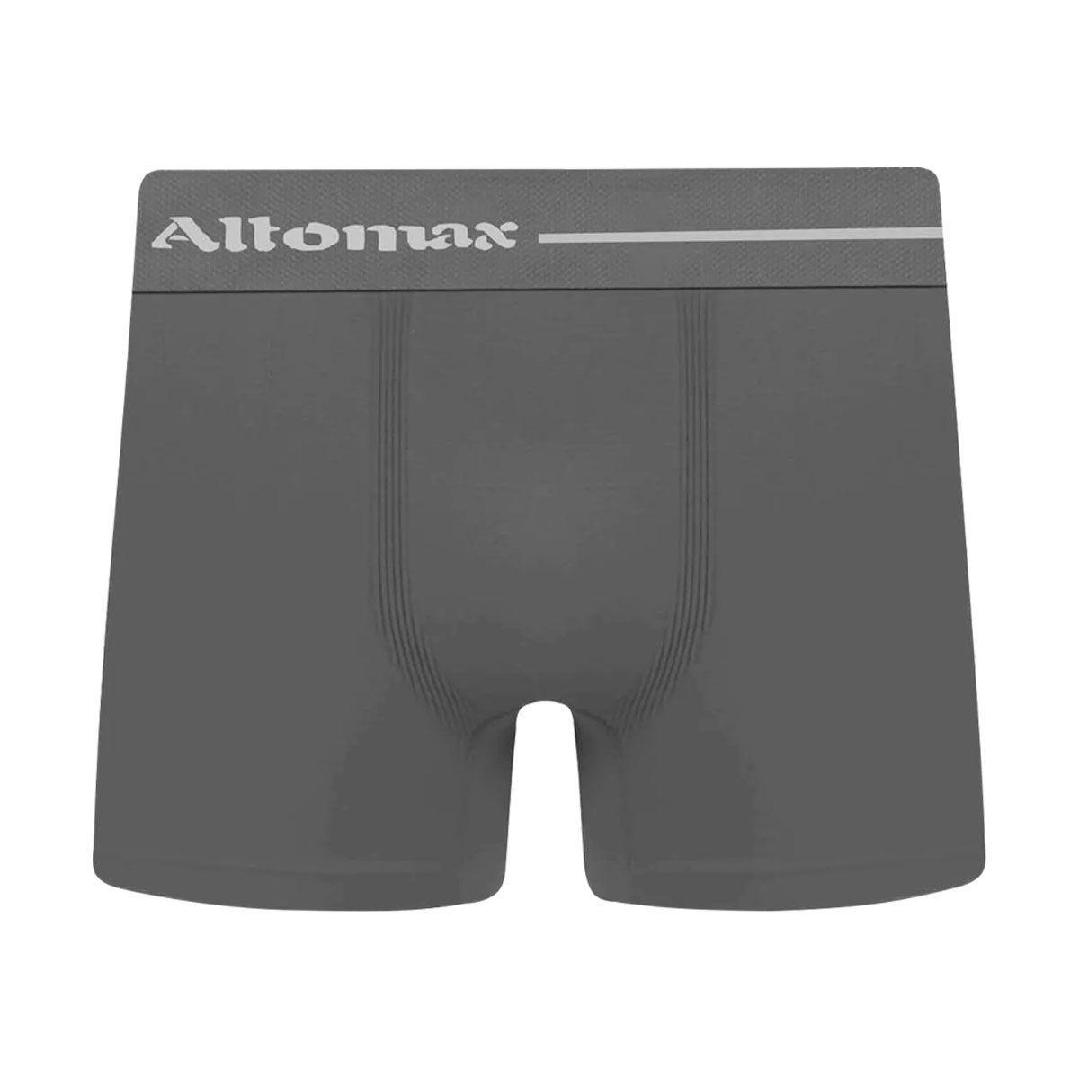 Altomax Kit com 10 Cuecas Boxer Lisa Poliéster Elastano Altomax - Cueca ...