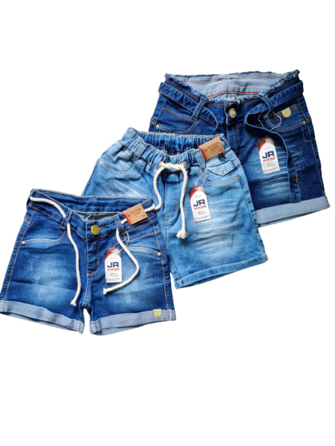 short jeans de menina