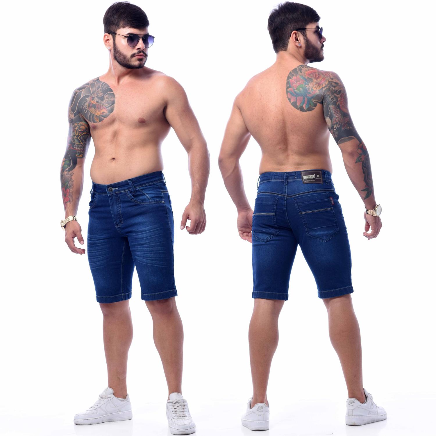 bermudas denim