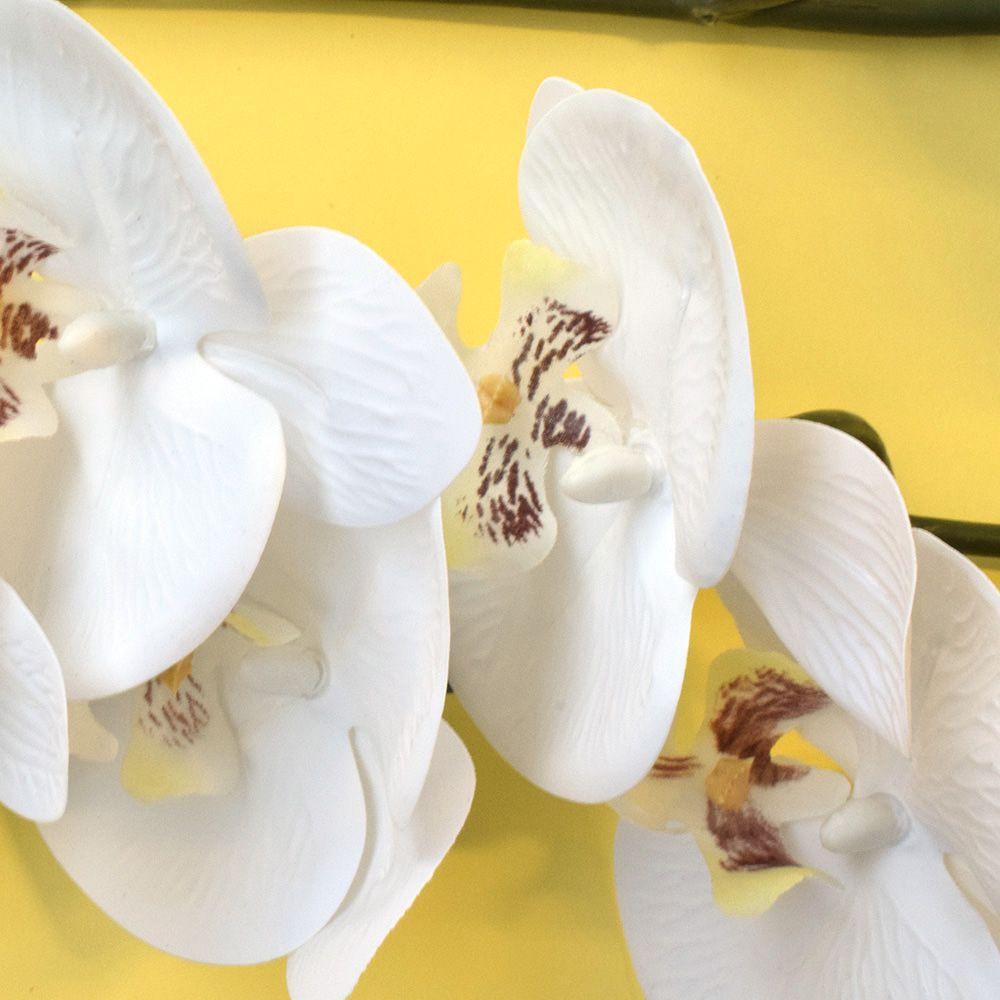Kit com Doze Orquídeas Brancas de Silicone para Atacado Formosinha - Flor  Arte - Flor e Planta Artificial - Magazine Luiza