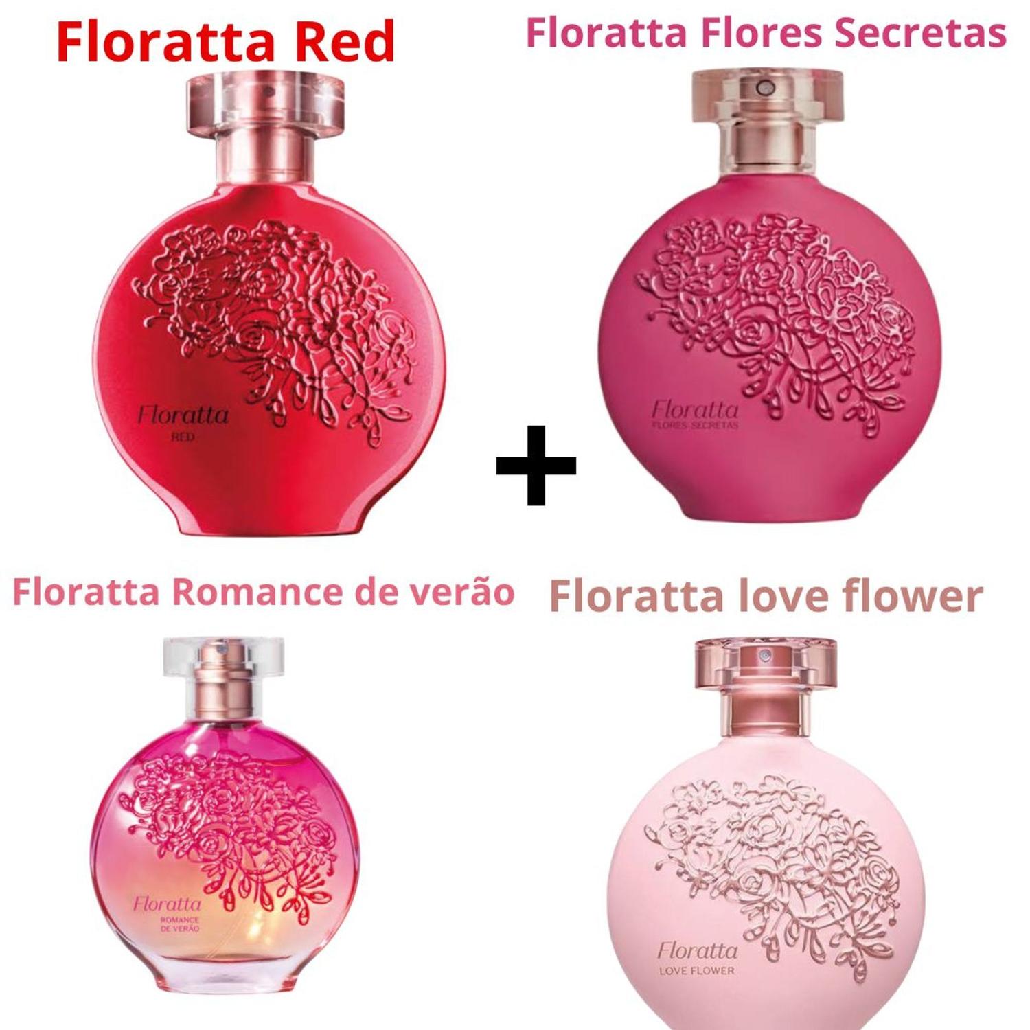 Floratta Flores Floratta Loja Kit/Combo Florattas (Red, Flores