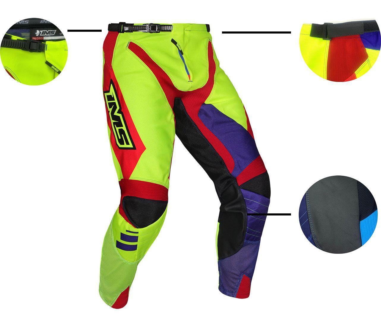 calça e camisa motocross ims