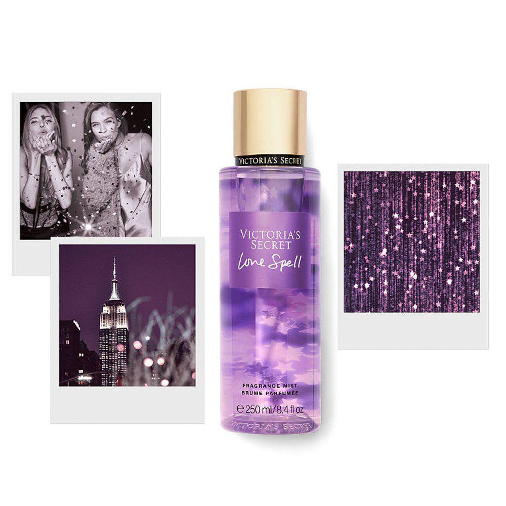 Kit creme hidratante + body splash victoria's secret love spell