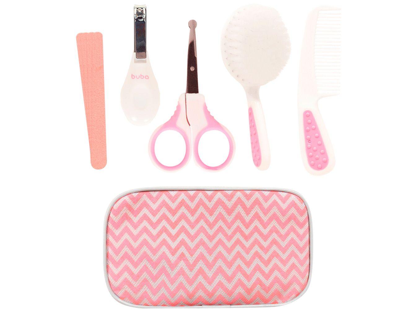 Kit Cuidados Bebê Buba 9 Peças com Estojo