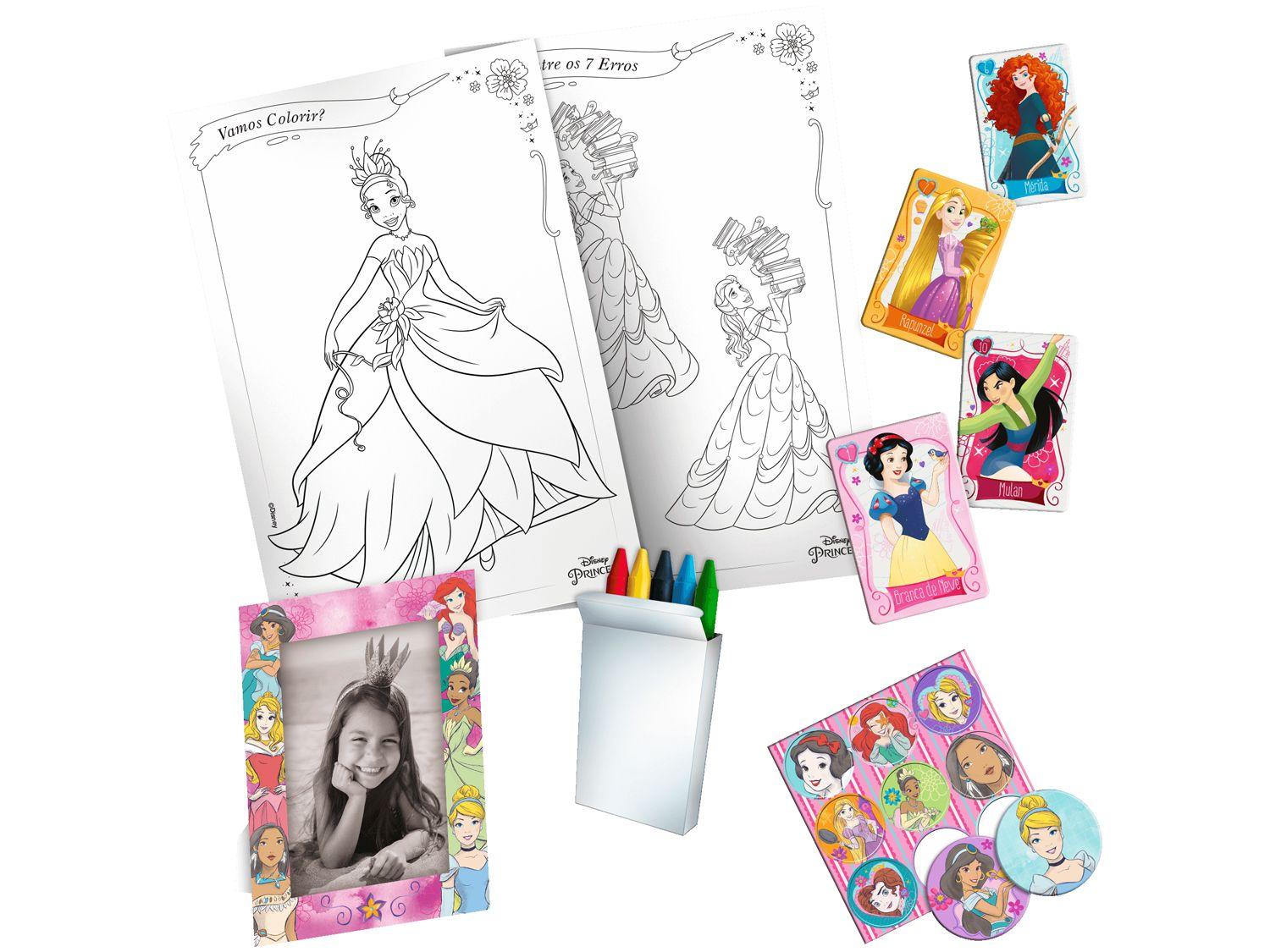 Kit de Atividades Princesas Disney