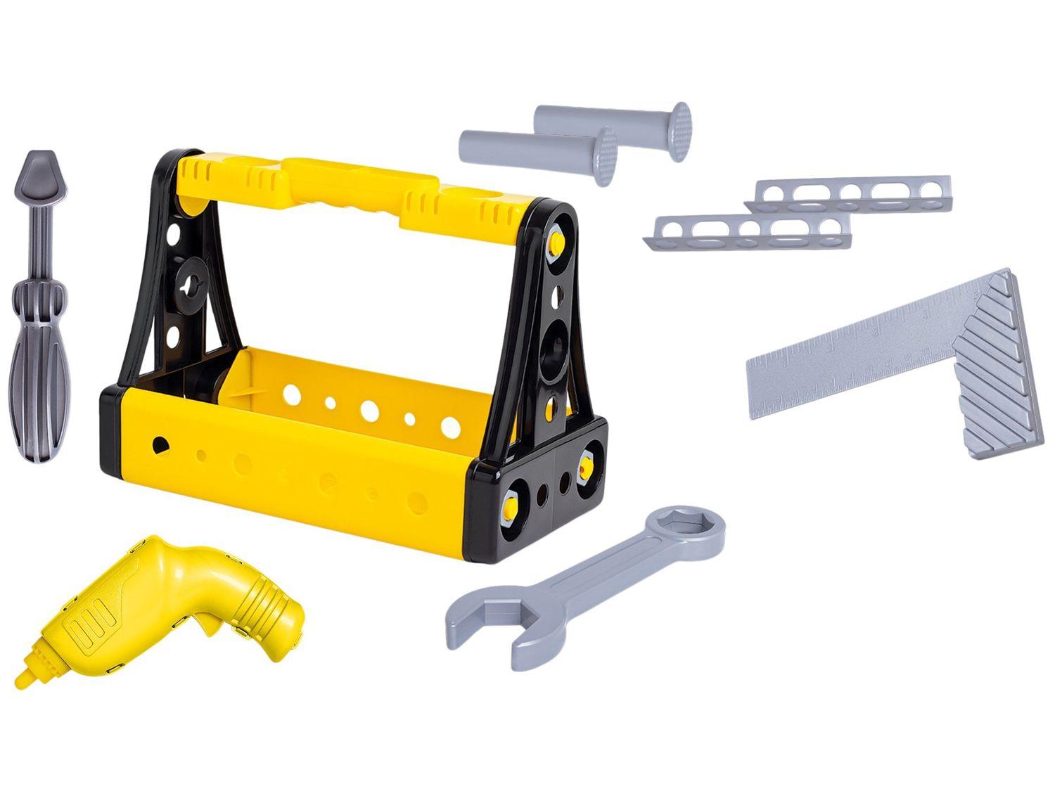 Kit de Ferramentas de Brinquedo Mega Oficina