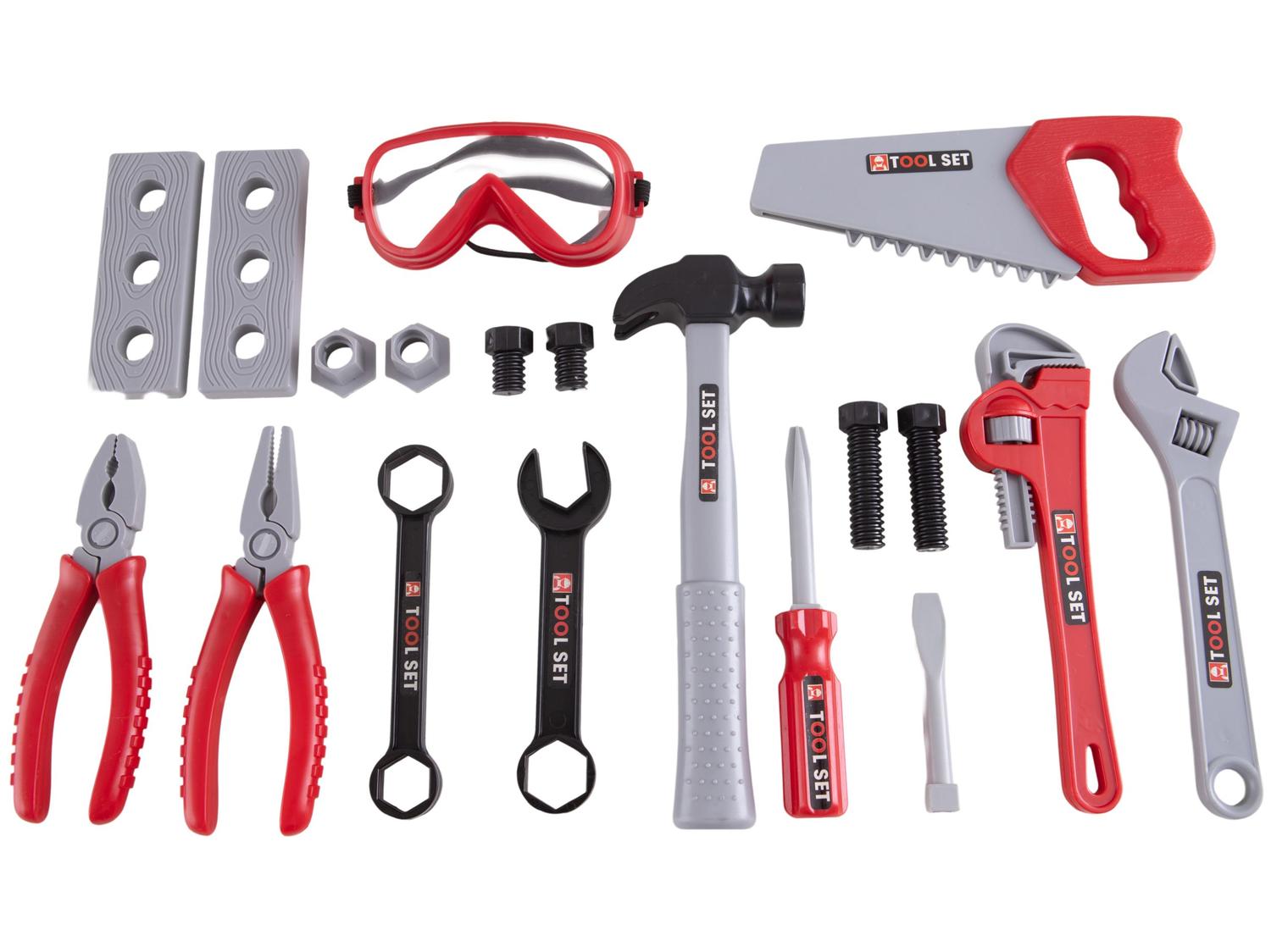 Kit de Ferramentas de Brinquedo Tool Set 18 Peças