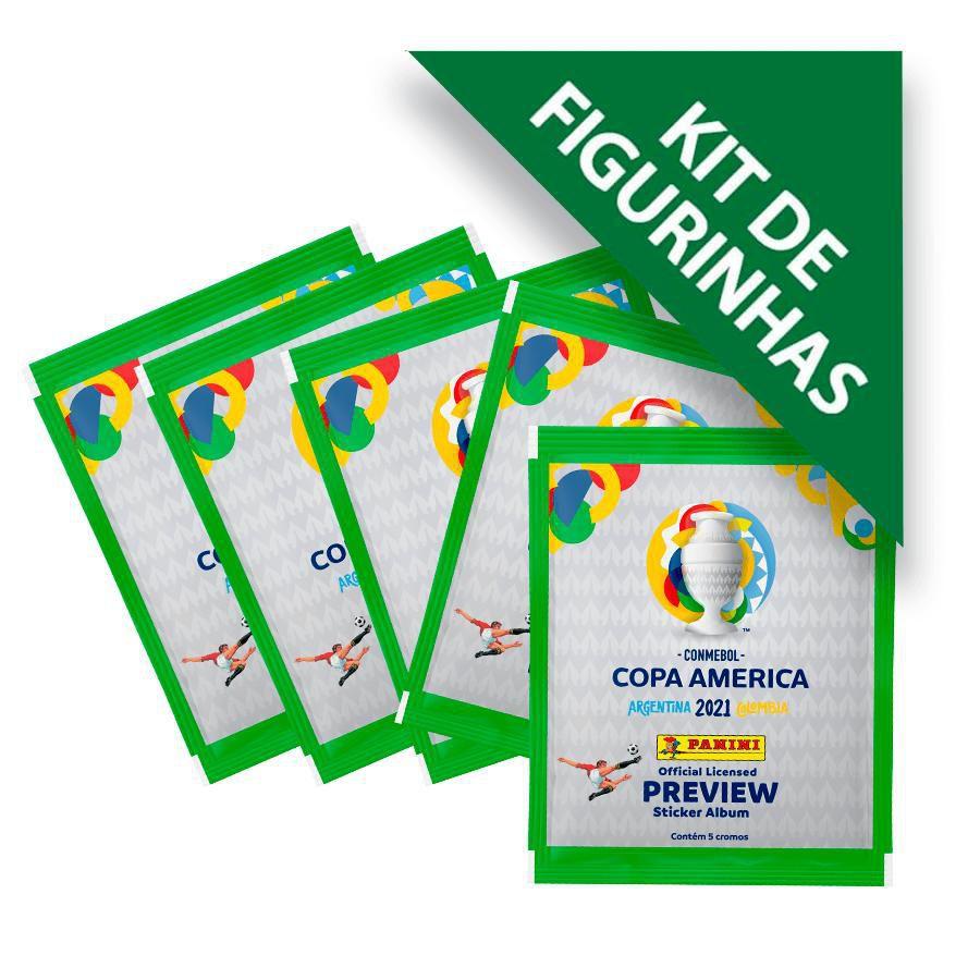 Kit De Figurinhas Conmebol Copa America Preview 2021 Conte Panini Album De Figurinhas Magazine Luiza