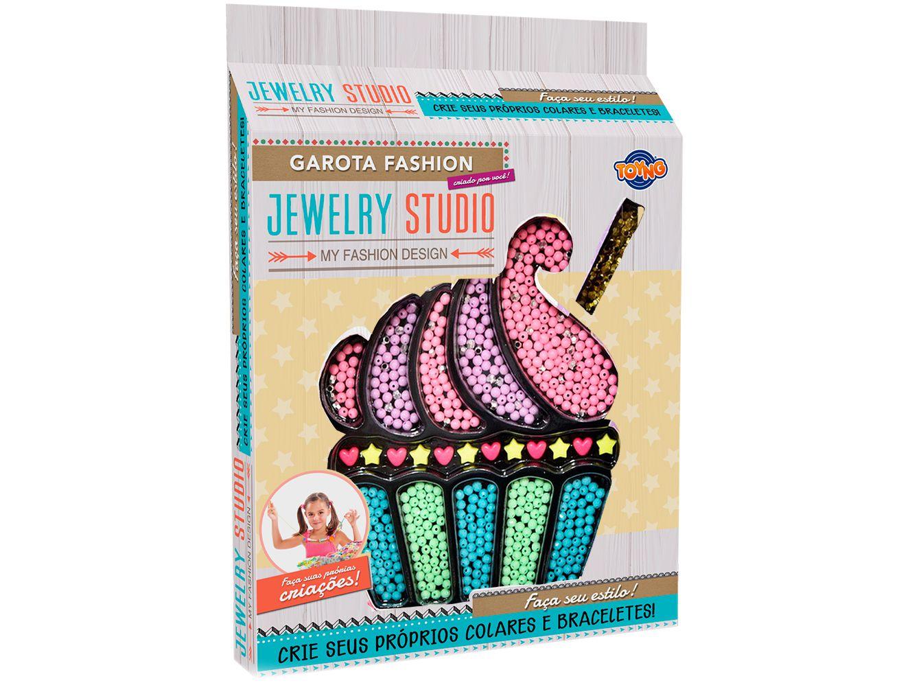 Kit de Miçangas Jewelry Studio Garota Fashion