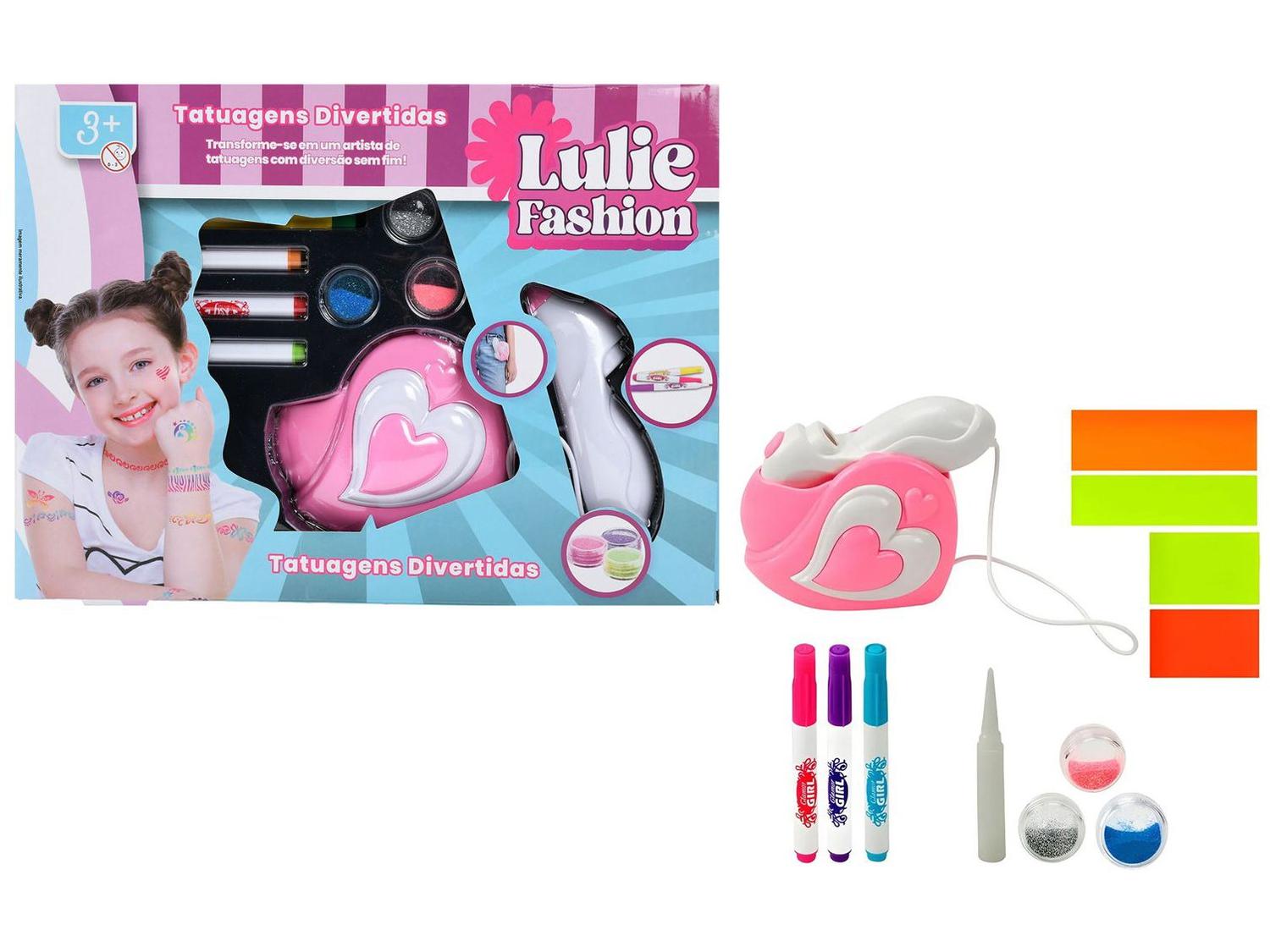 Kit de Tatuagem de Brinquedo Lulie Fashion