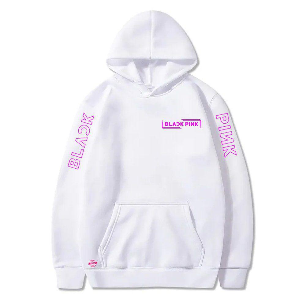 h and m blackpink moletom com capuz