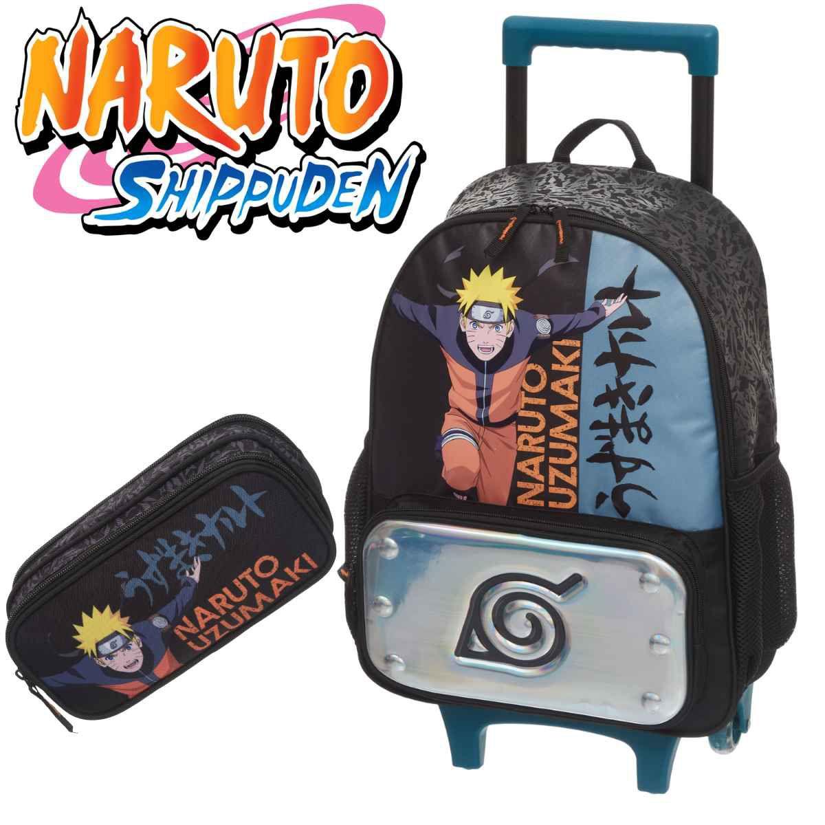 Estojo Simples Naruto Shippuden Pacific