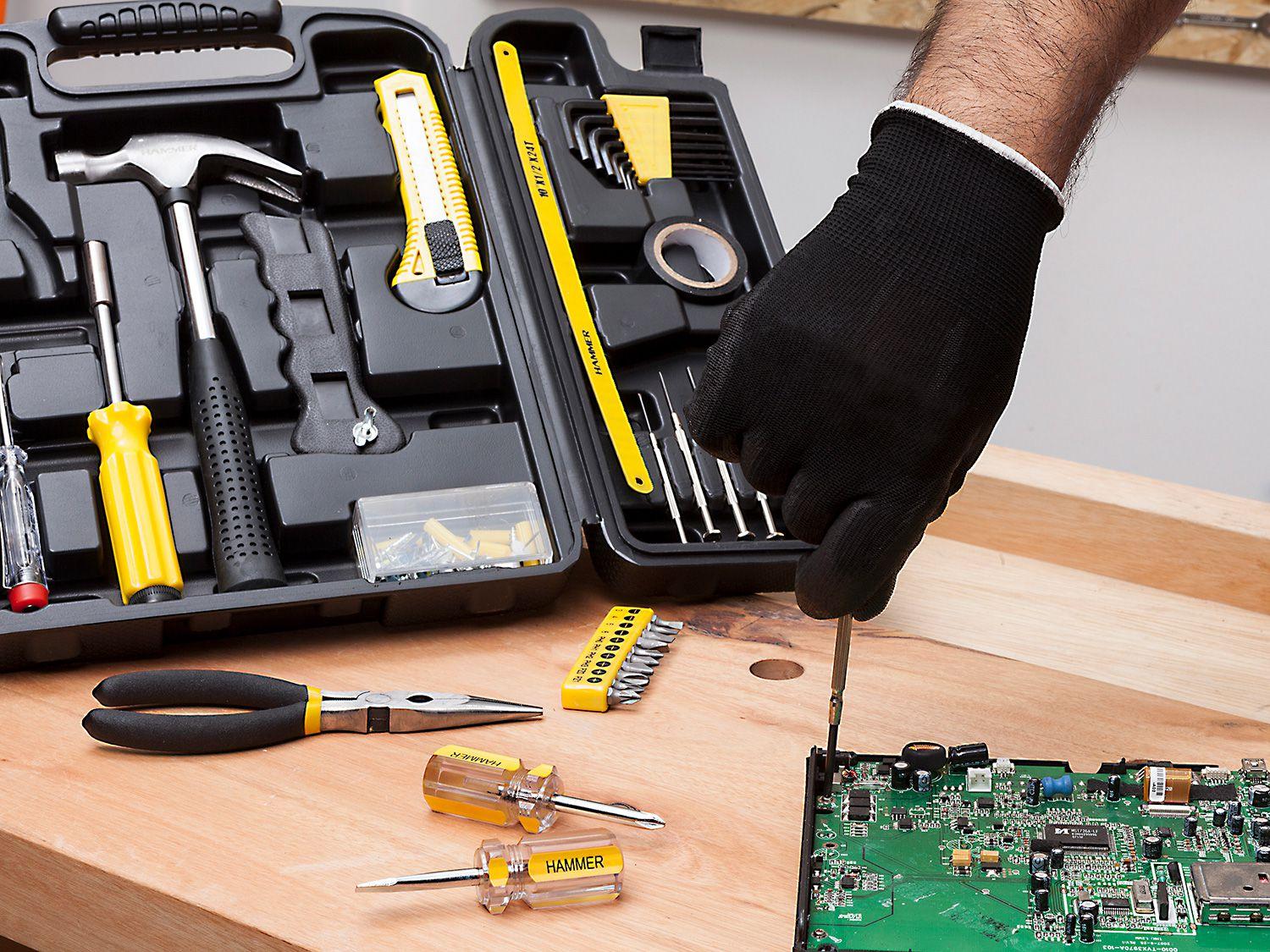 Kit Ferramentas Hammer 142 Peças GYKF com Maleta Kit Ferramentas