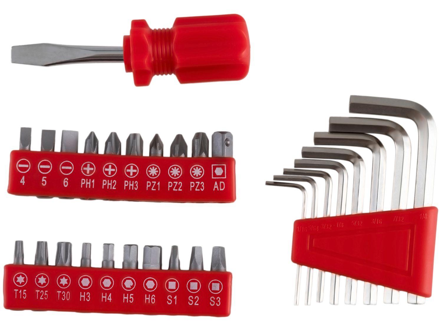 Kit Ferramentas Nell 142 Peças XWT0142A