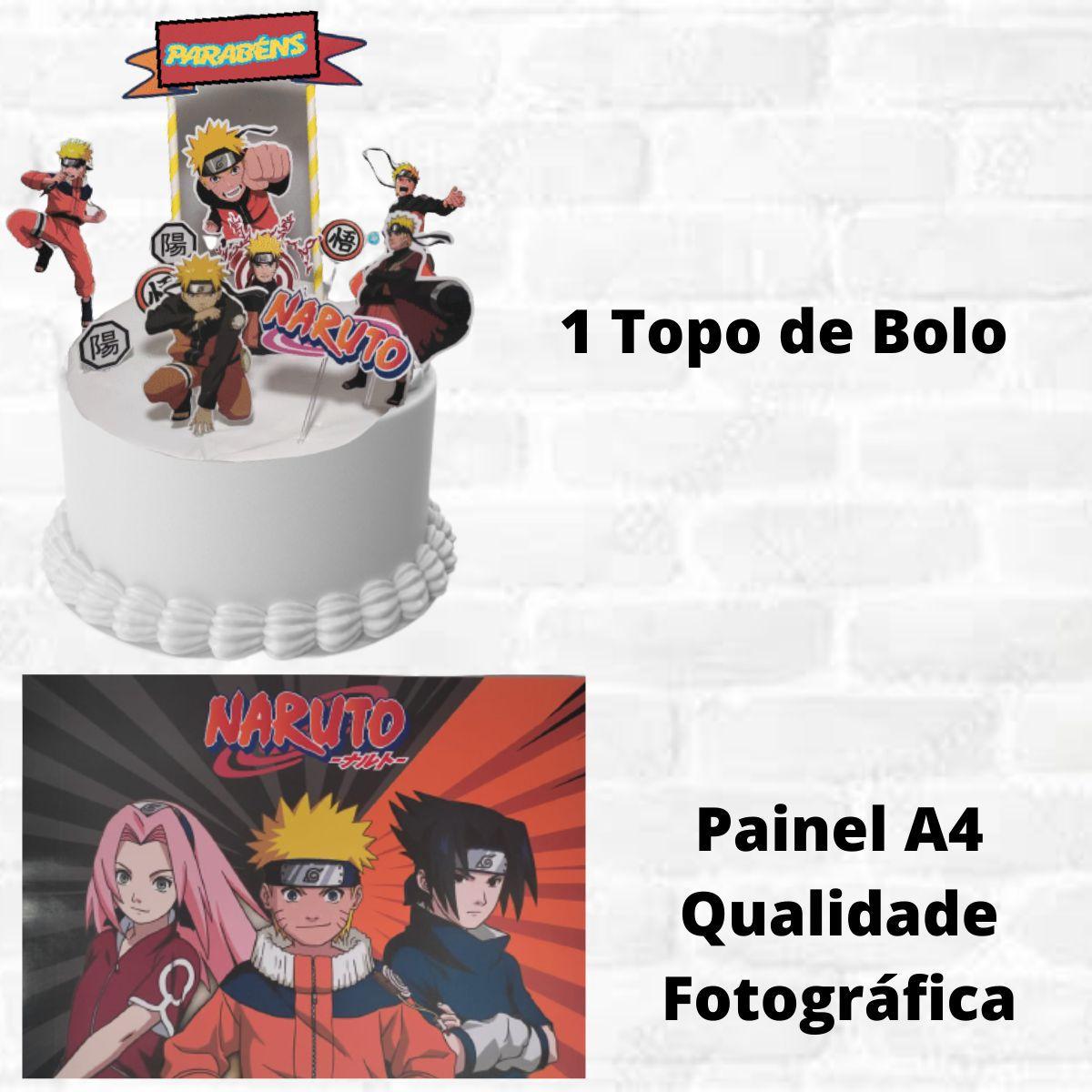 Mil e uma Festas: Naruto Kit Digital Para você Mesmo Imprimir na sua Casa