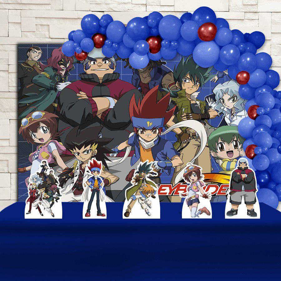 Painel Festa Tema Beyblade