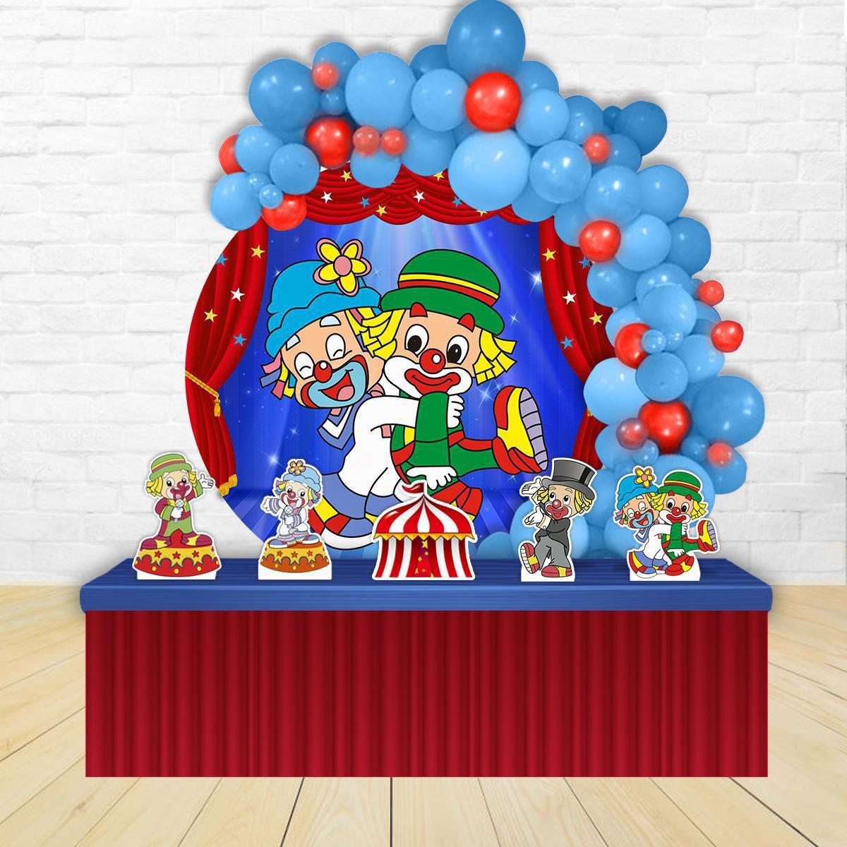 Kit Festa Painel Redondo Decoração Patati Patatá - Impakto Visual - Kit ...