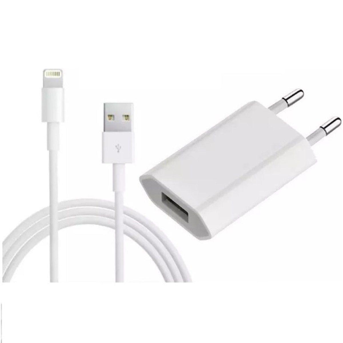 Kit Fonte Carregador Com Cabo Dados Usb Iphone 5 ao Iphone