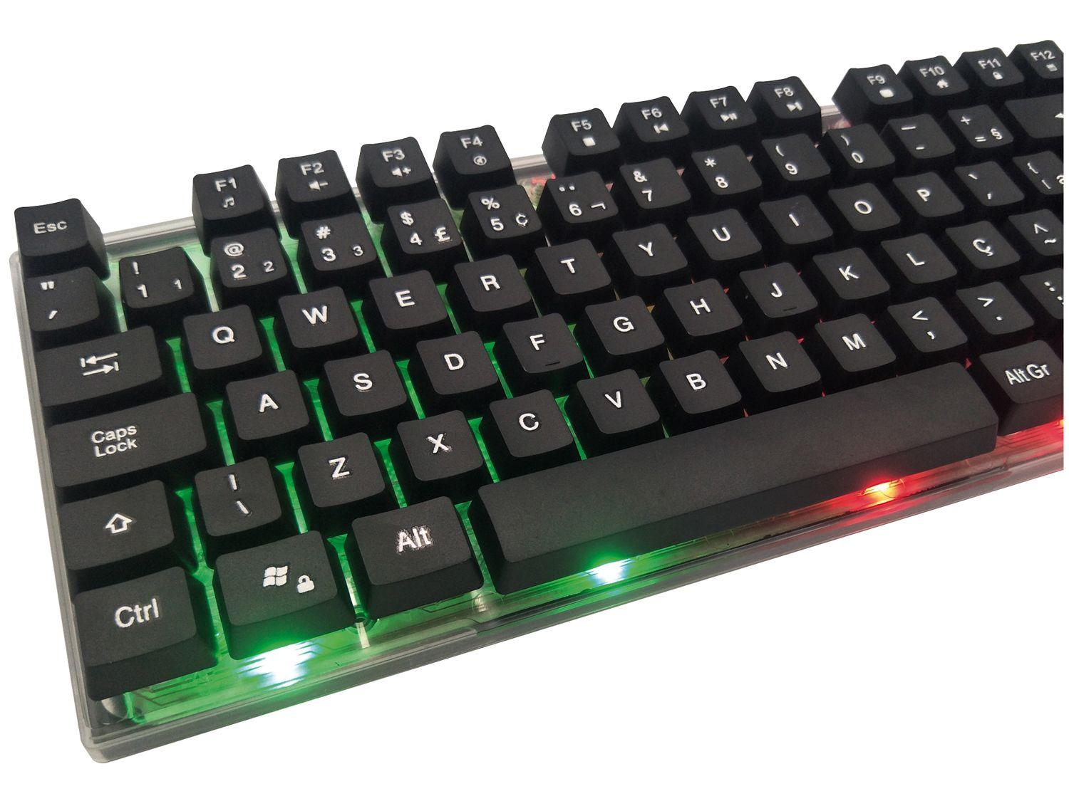Kit Gamer Teclado Mouse Headset Mouse Pad