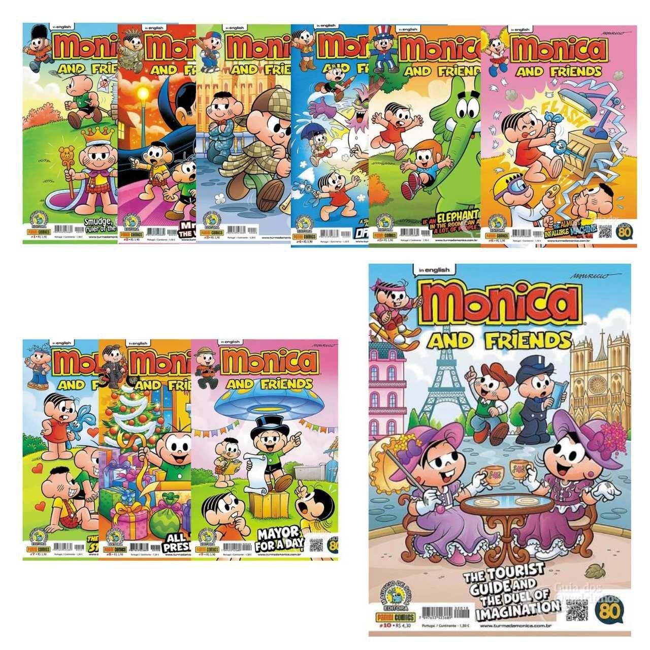 jibi turma da monica セット　ブラジル　マンガ　本　絵本 jibi turma da monica セット ブラジル マンガ 本 絵本 jibi