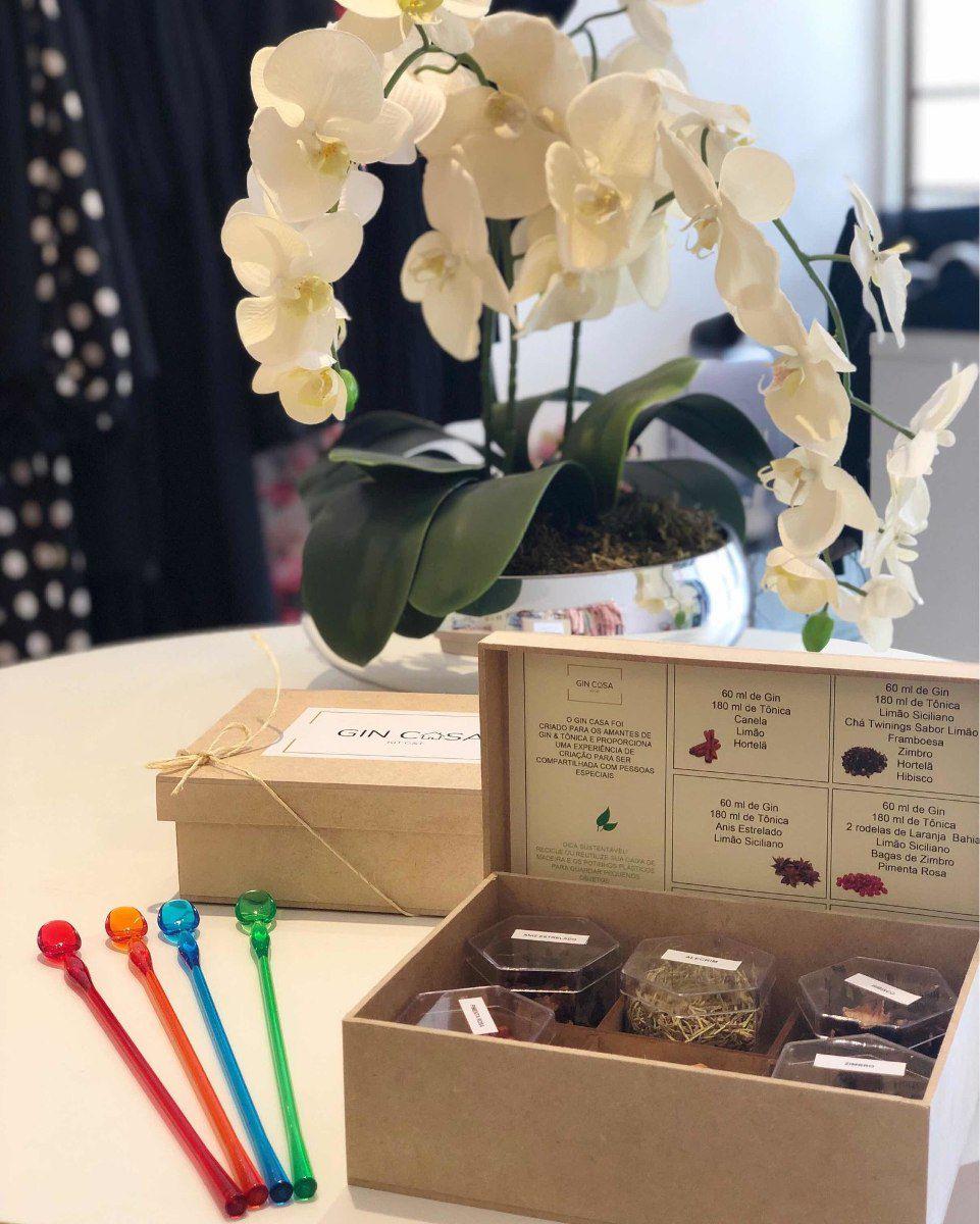 Kit Gin Casa 6 Especiarias Para Preparação De Gin & Tônica