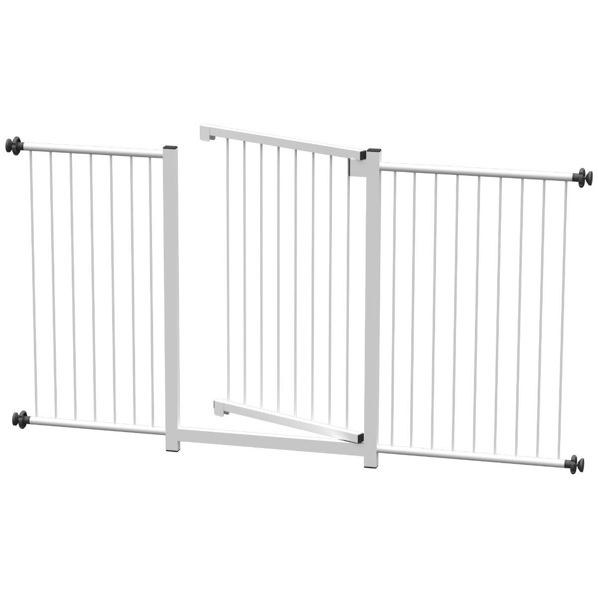 Imagem de KIT GRADE PORTÃO PET BEBÊ CORREDOR DIVISOR AMBIENTE 68 CM 70 CM 1,00 m 1,10 m 1,40 m e 1,43 m