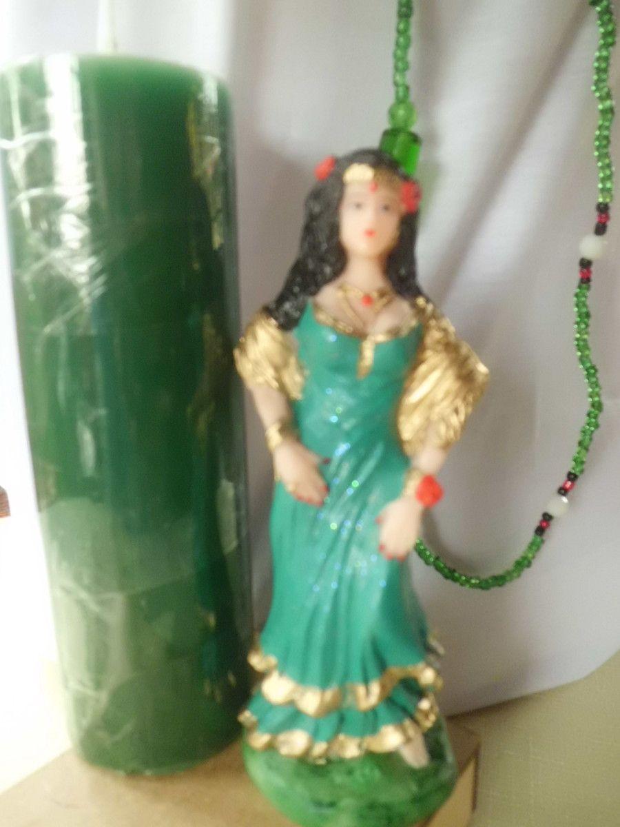 roupa cigana esmeralda umbanda