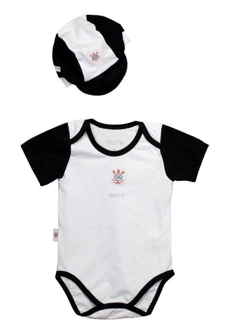 Kit Infantil Corinthians Com Body e Boné Oficial - Revedor - Moda Infantil  - Magazine Luiza