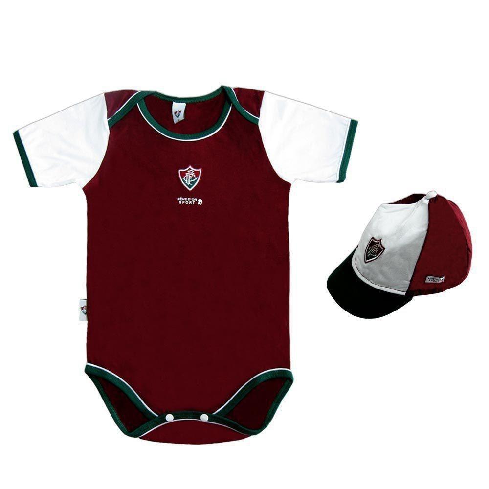 Kit Infantil Fluminense Body e Boné Oficial - Revedor - Outros Moda e  Acessórios - Magazine Luiza