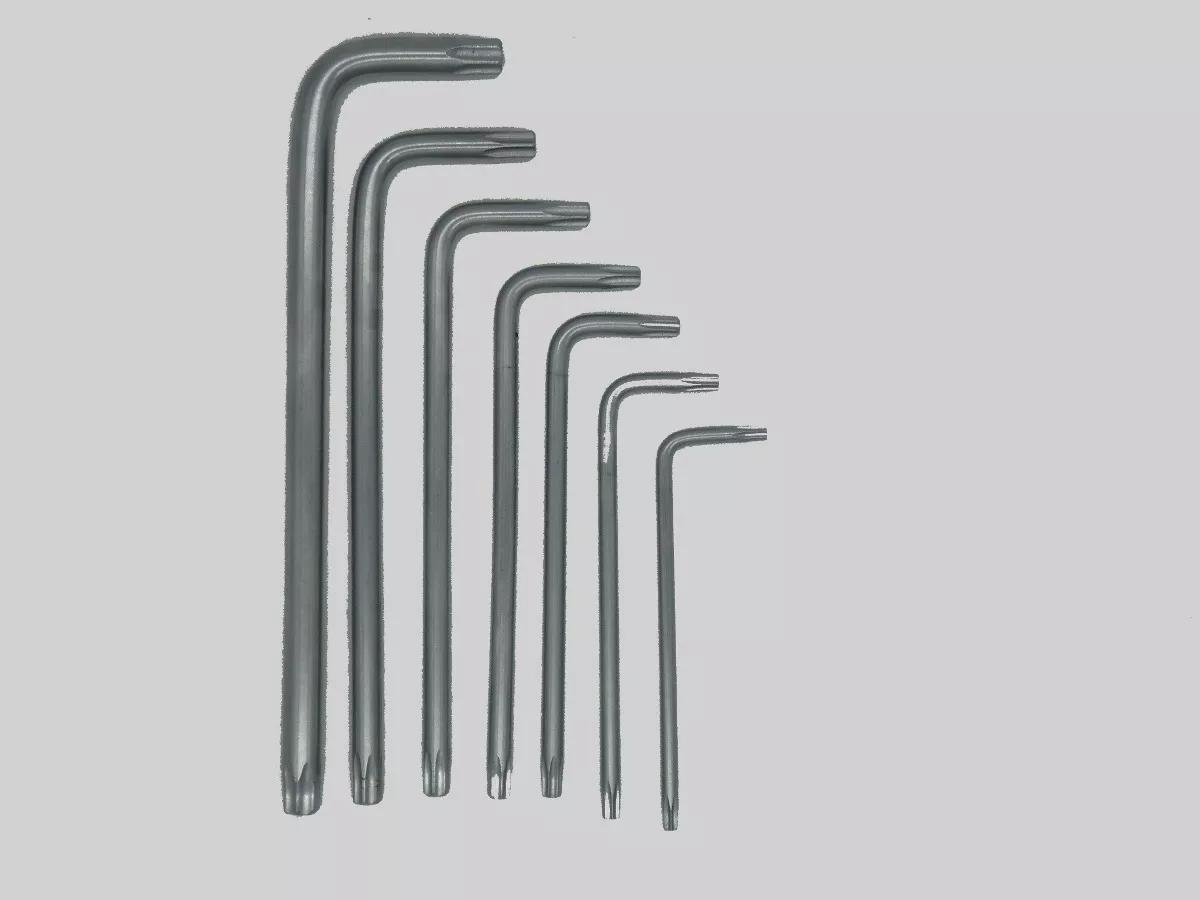 Kit Jogo Chave Tork Torx Tipo L De Alta Qualidade 7 peças