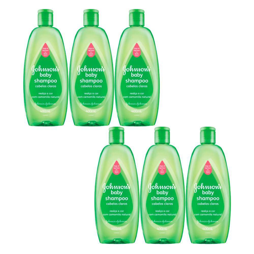 Kit Johnson Baby Shampoo para Cabelos Claros Johnson'S Shampoo