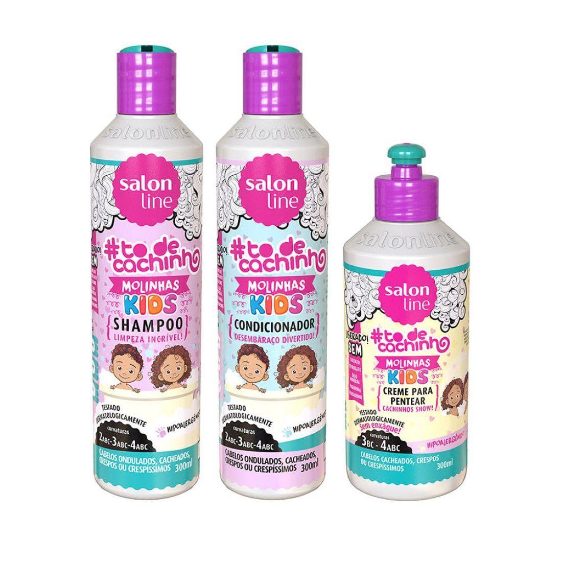 Kit Legal E Hidratar Creme Kids Todecachinho Salon Line No Magalu Magazine Luiza