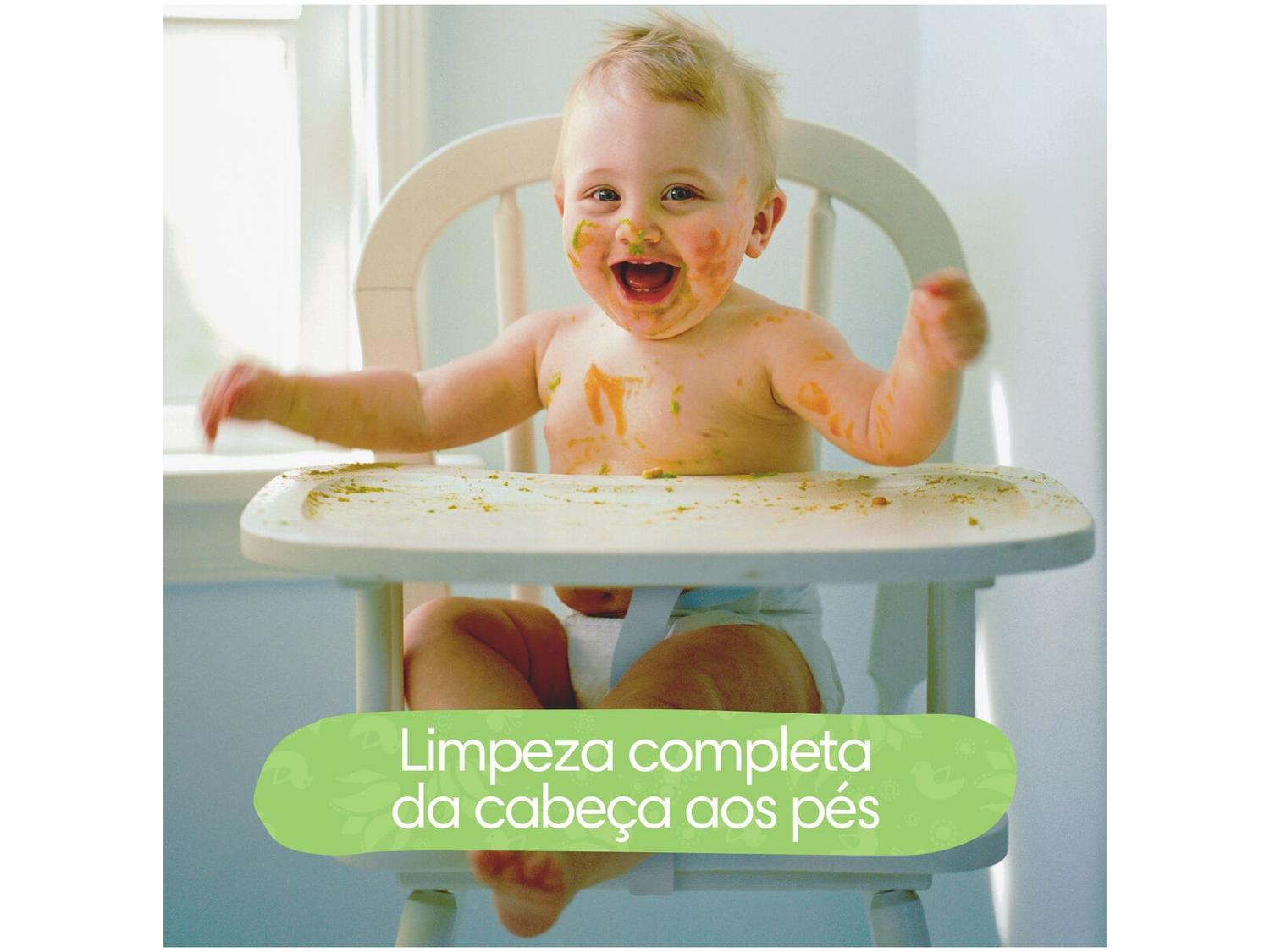 Kit Lenço Umedecido Pampers Aroma de Aloe Vera