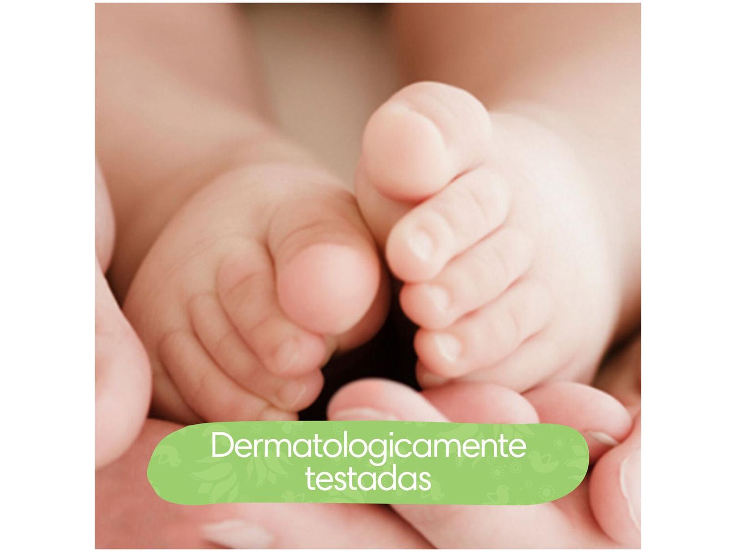 Kit Lenço Umedecido Pampers Aroma de Aloe Vera