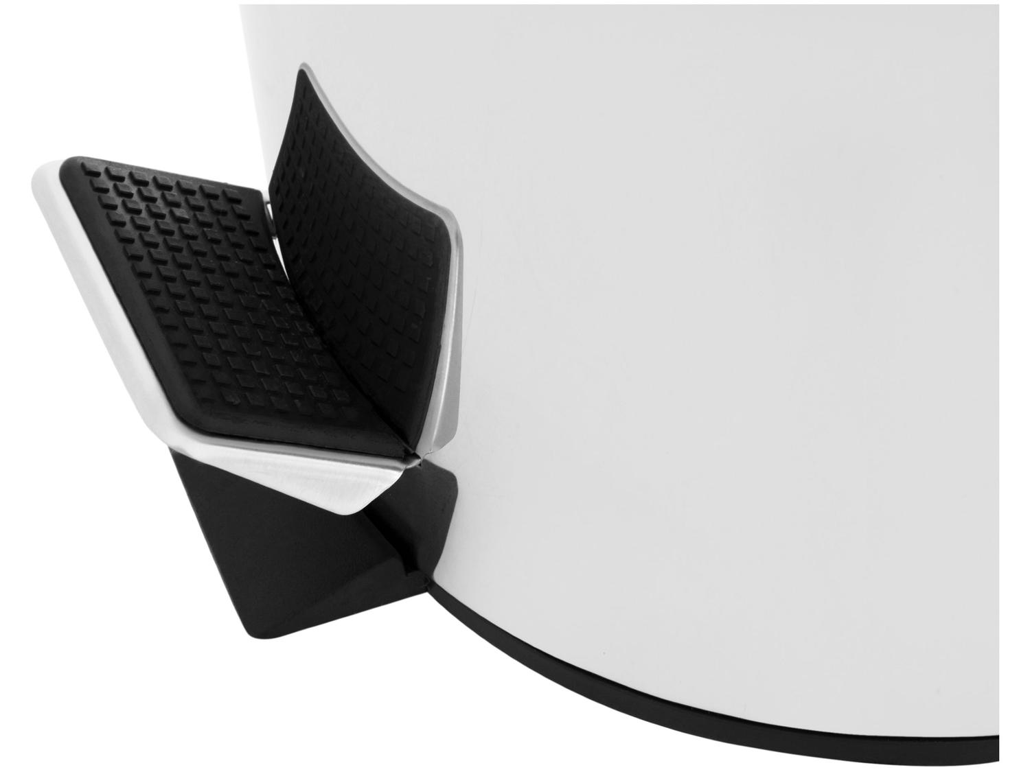Kit Lixeira Inox para Banheiro com Pedal