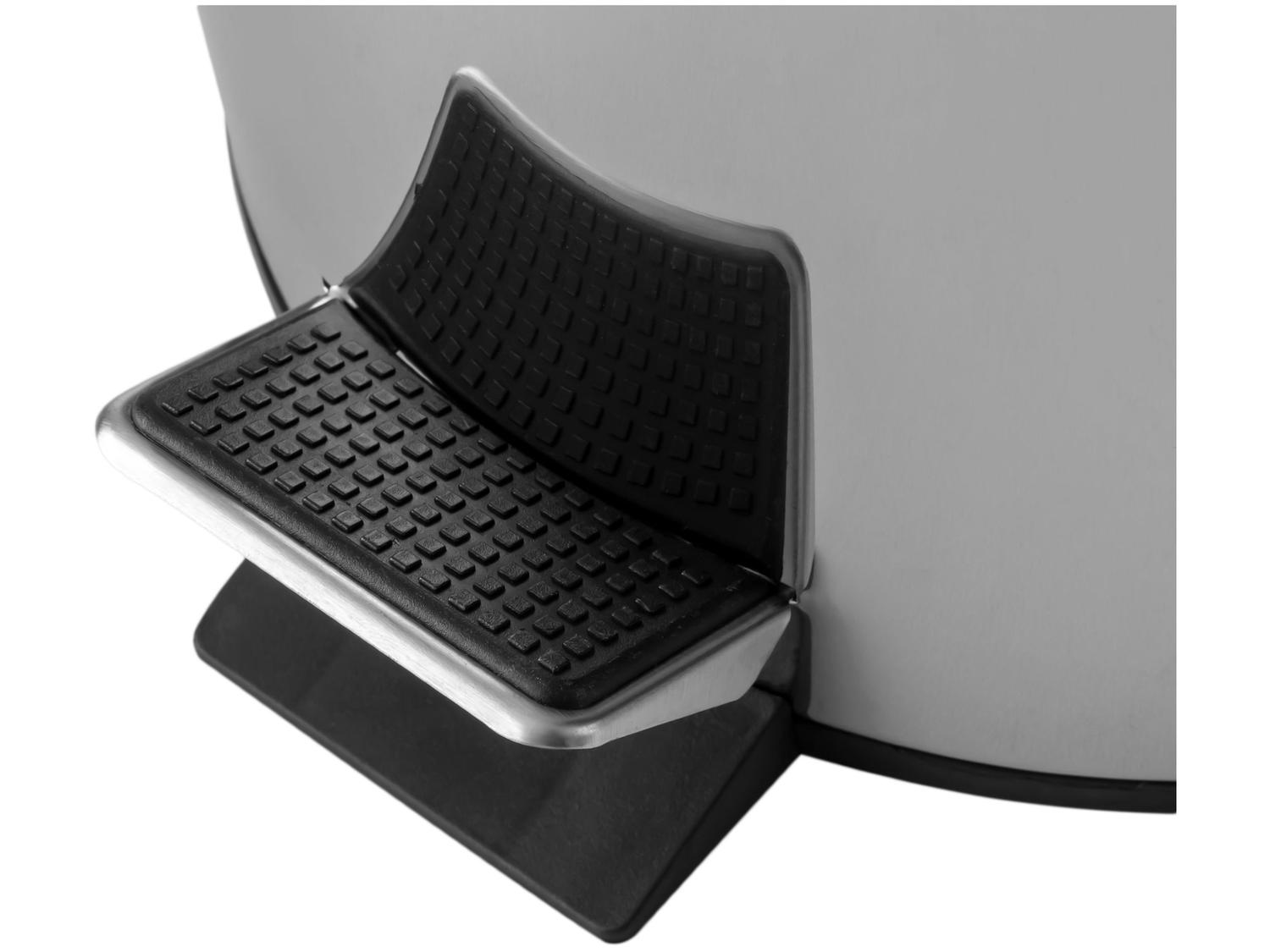 Kit Lixeira Inox para Banheiro e Cozinha com Pedal