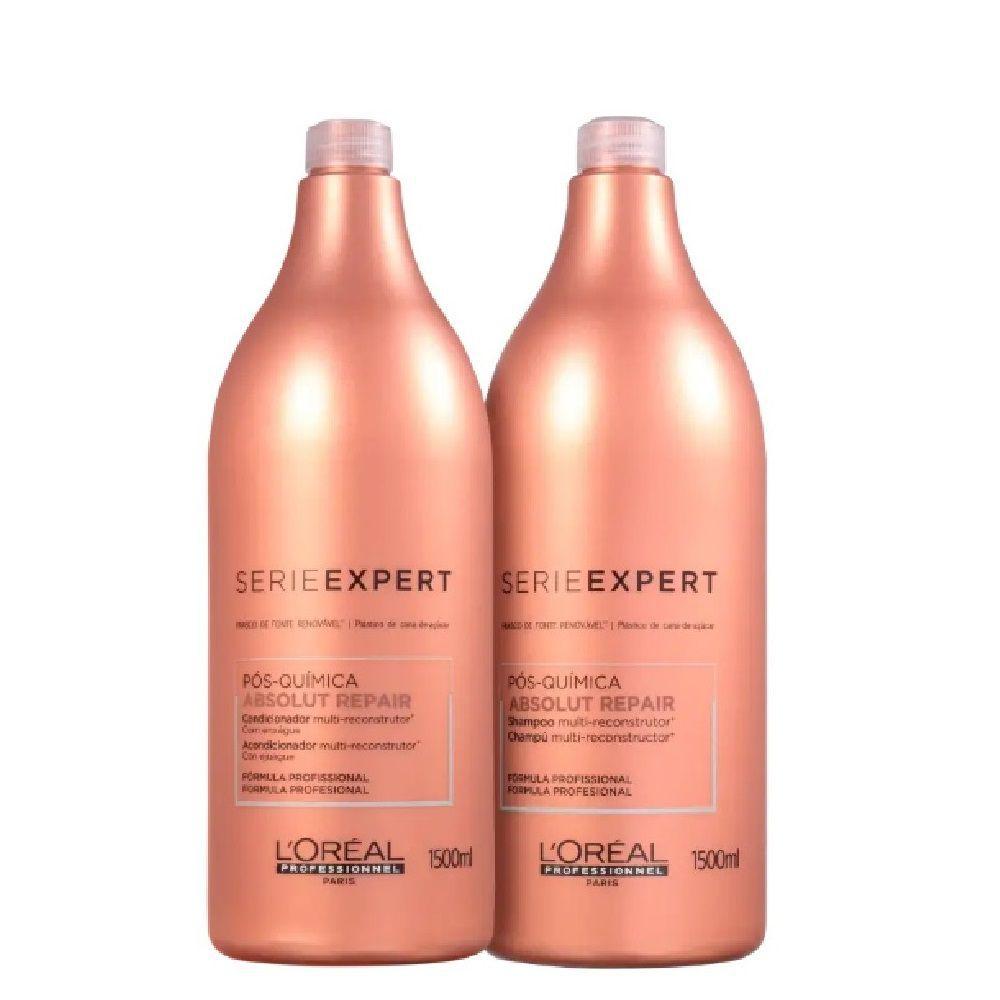 Kit Loreal Absolut Repair Pos Quimica Grande Sh Cd No Magalu Magazine Luiza