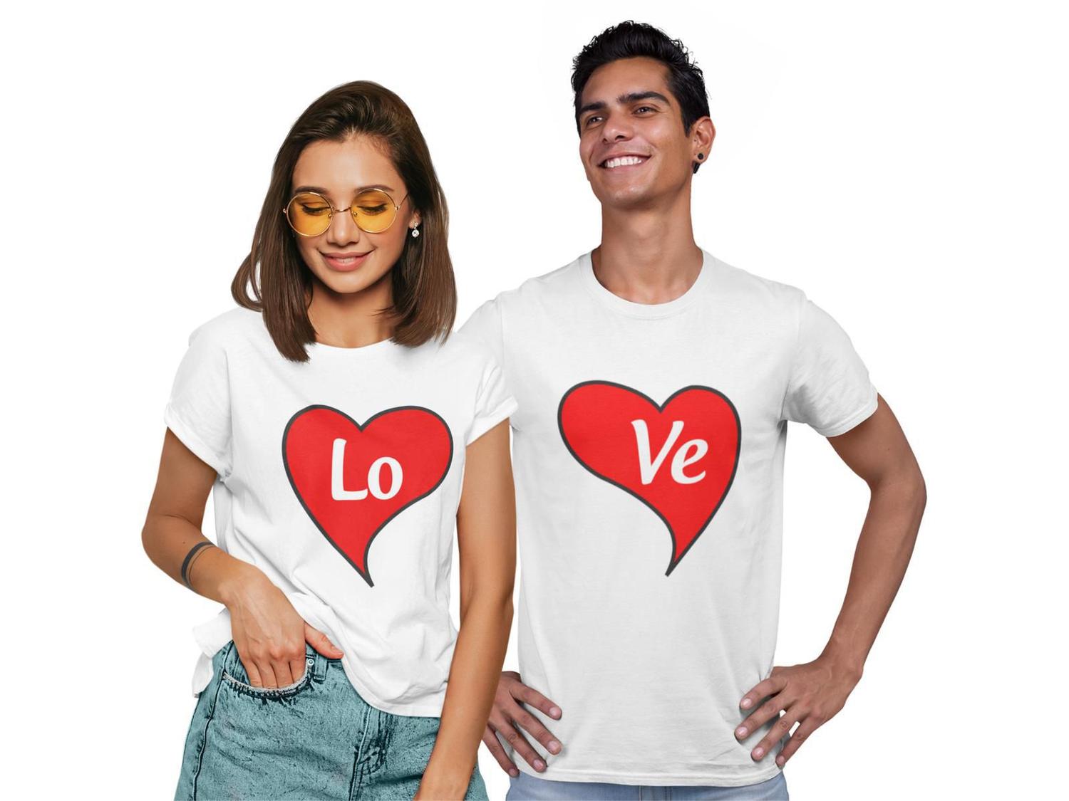 love camisa casal