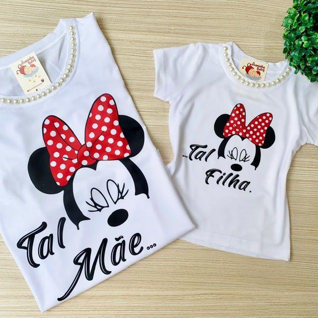 blusa tal mae tal filha minnie