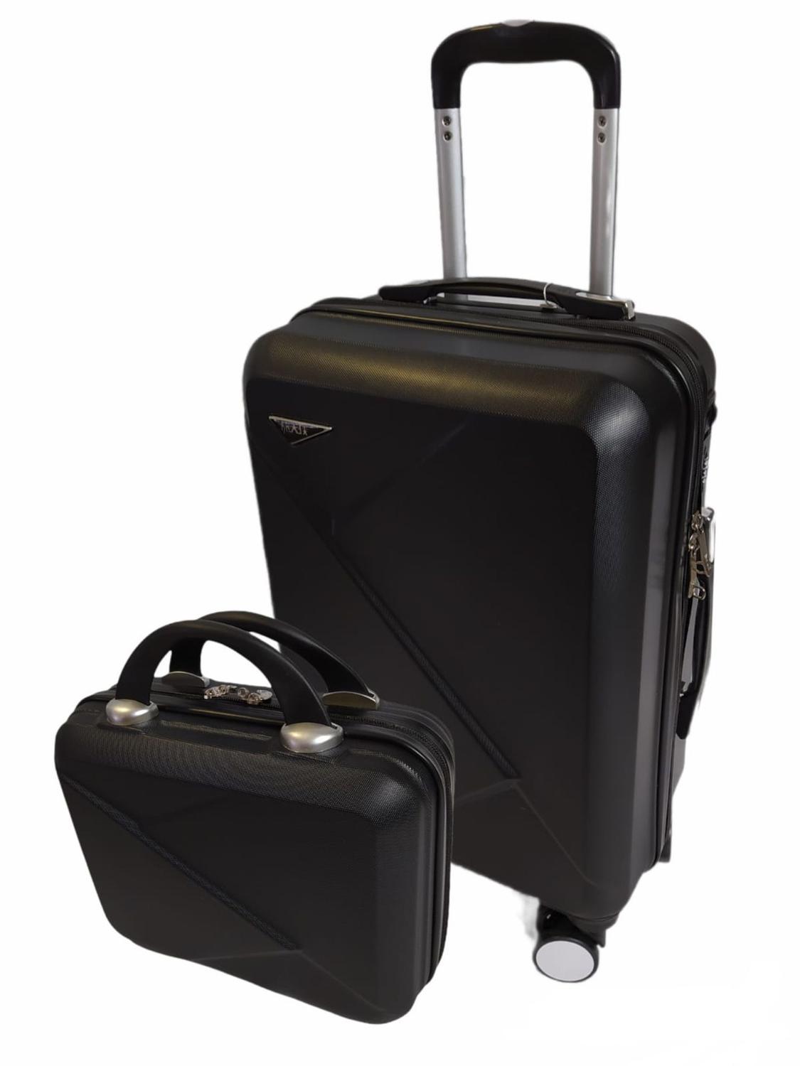 Kit Mala de Bordo Viagem Pequena em Abs + Frasqueira de Mão Policarbonato -  Kingleen - Mala de Bordo - Magazine Luiza