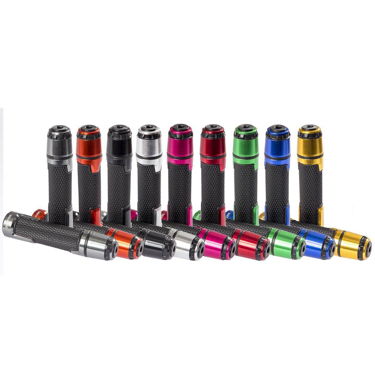 Kit E Manopla Pegasus Stark Honda CG Fan 160 Lona STARK RACE Manopla para Moto