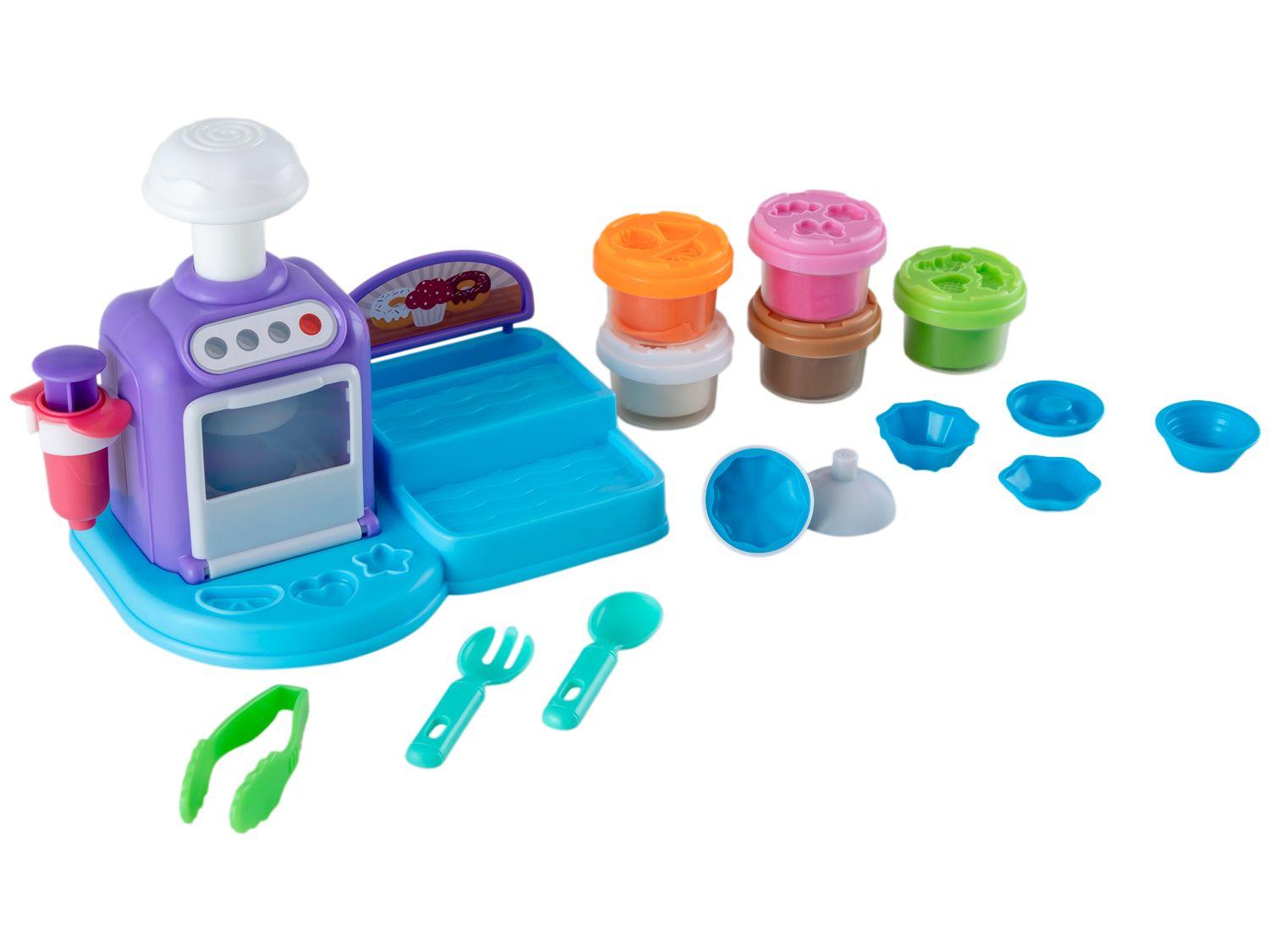 Kit Massinha Mini Chef Ki Massa Diversão