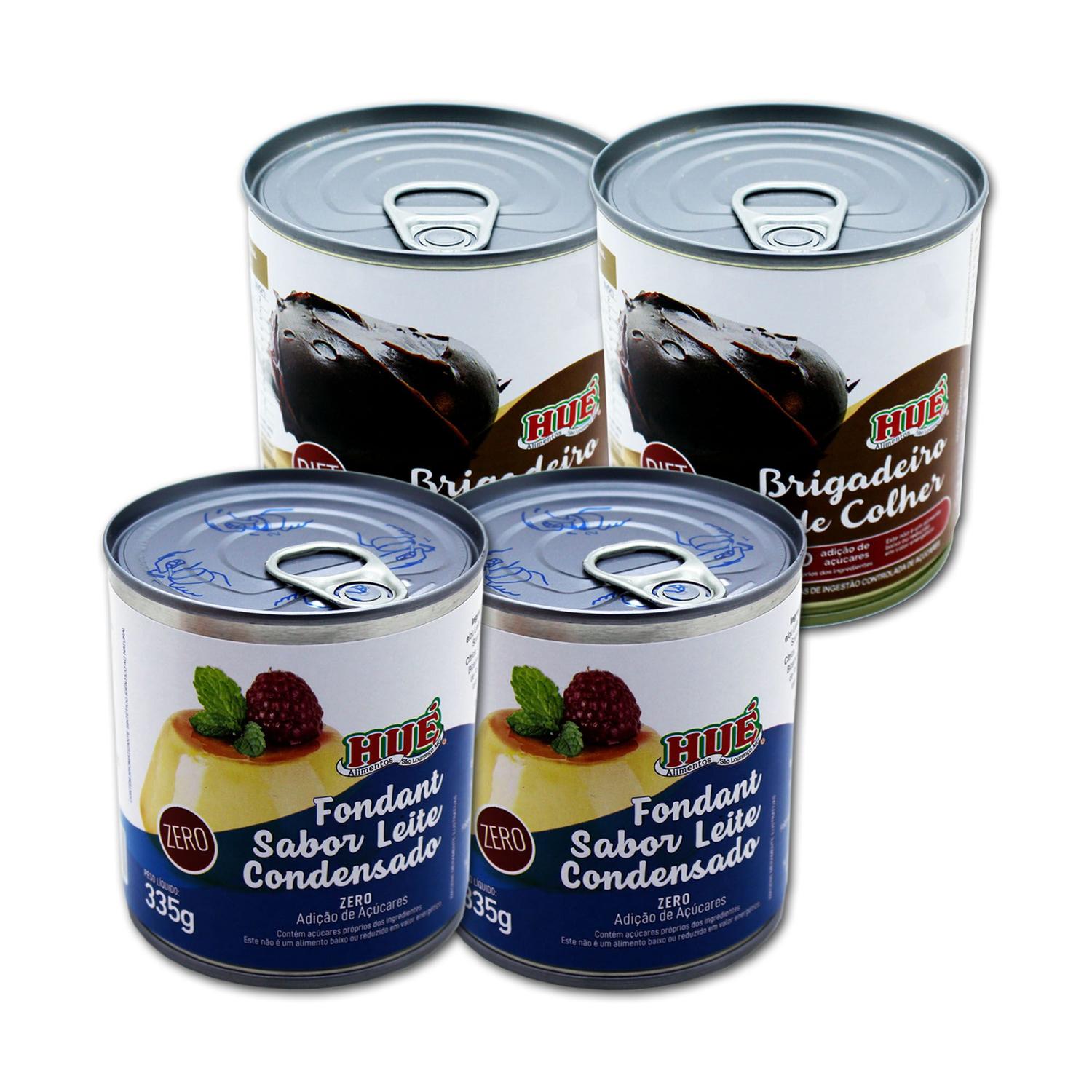 Kit misto latas leite condensado brigadeiro - kit 4 - Hué - Doces e  Sobremesas - Magazine Luiza