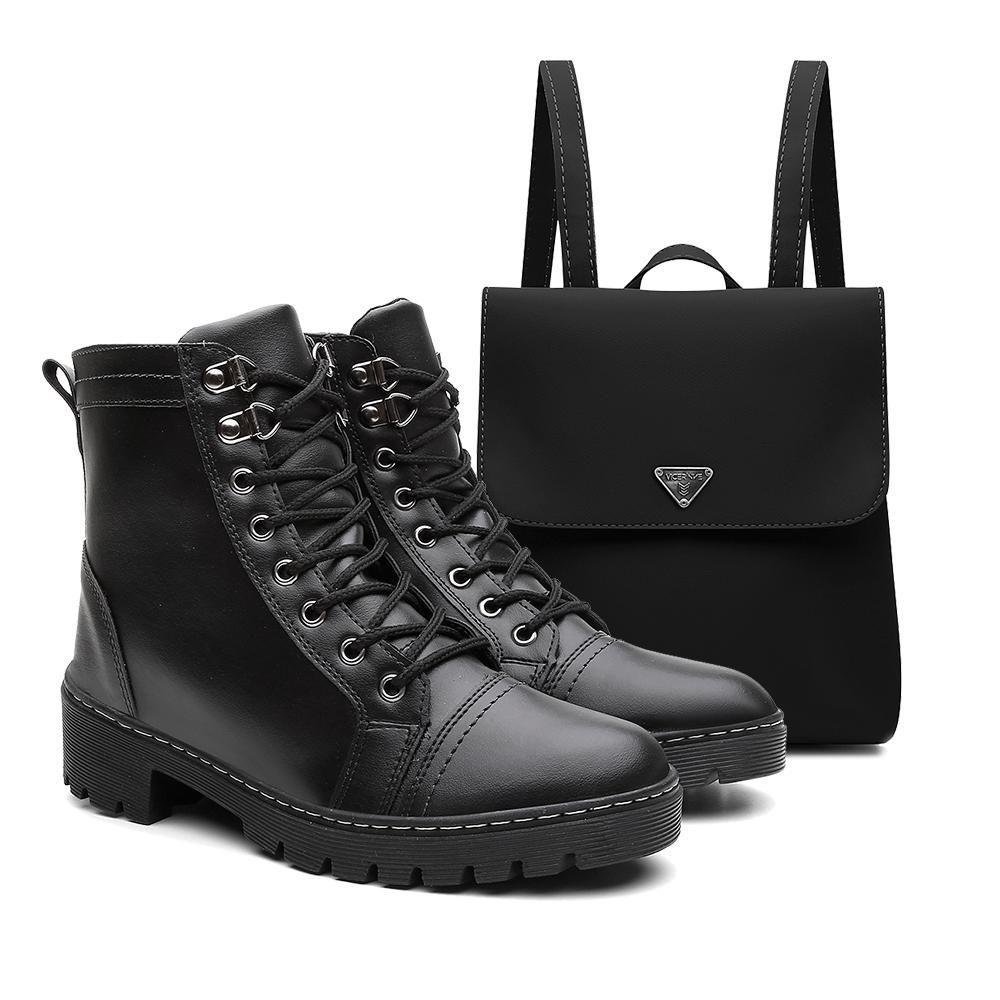 preço bota coturno feminina