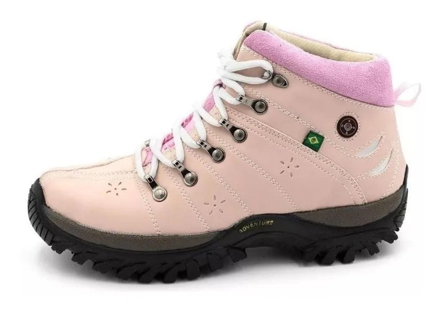 Kit Mochila com Tênis Bota Coturno Feminina adulto e infantil Nº 25 ao 40  cor Rosa - Manuela Marques - Kit Feminino - Magazine Luiza